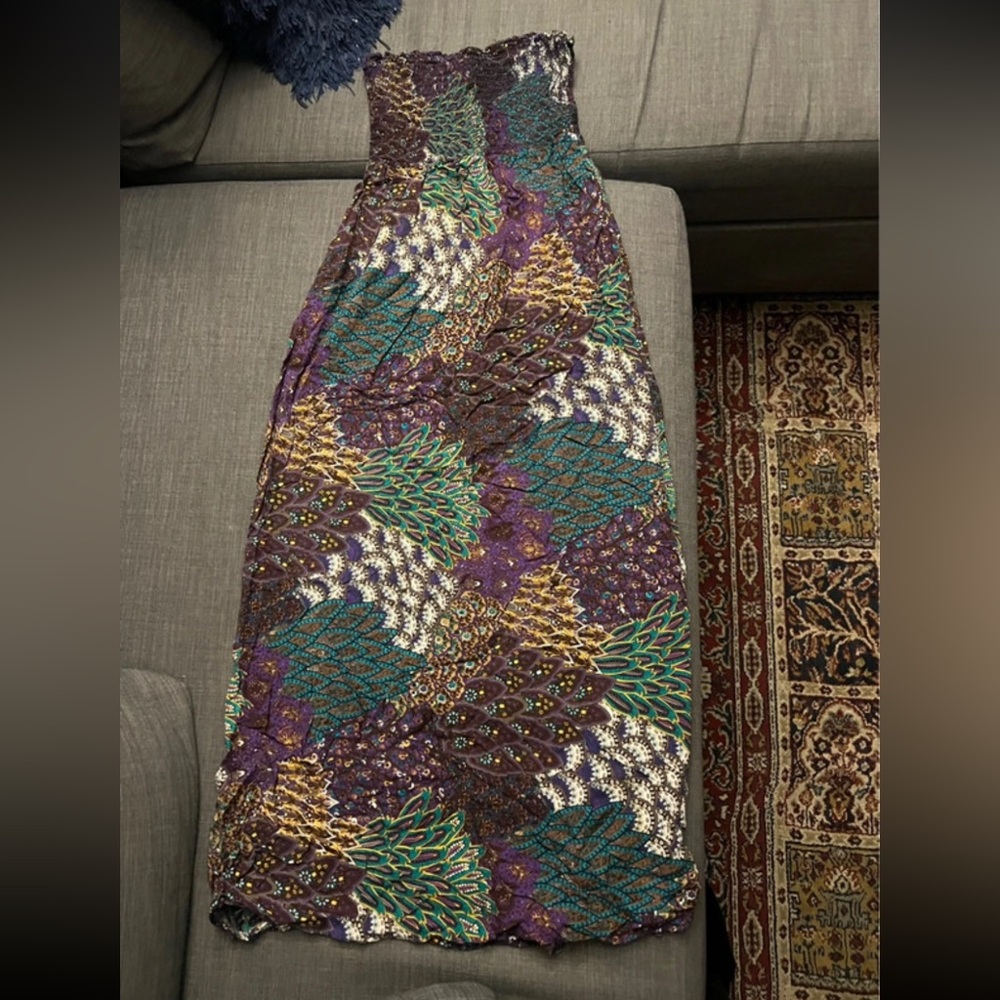 Multicolor Patterned Women's Skirt